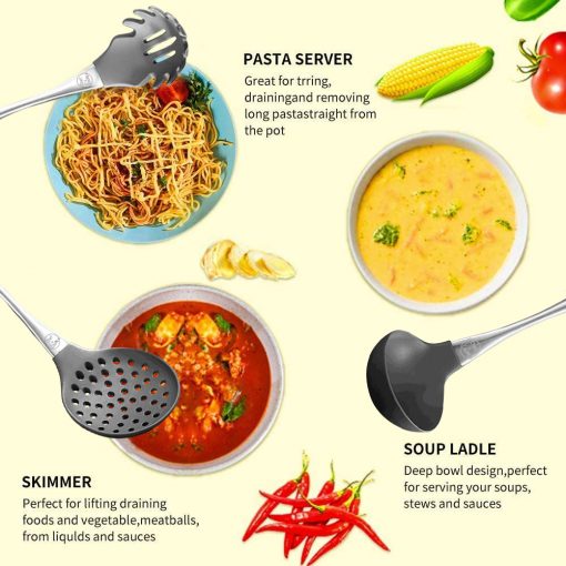 美國CHEF & COOK 矽膠廚具6件套裝 - Image 7