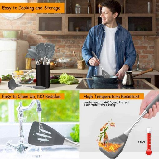 美國CHEF & COOK 矽膠廚具6件套裝 - Image 6