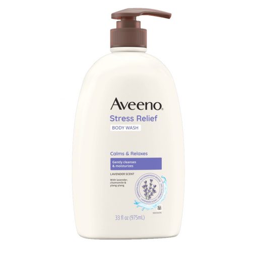美國 Aveeno 天然燕麥減壓沐浴露 薰衣草香味