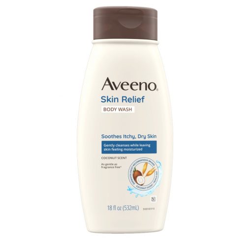 美國 Aveeno 天然燕麥舒緩沐浴露 椰子香味 532ml