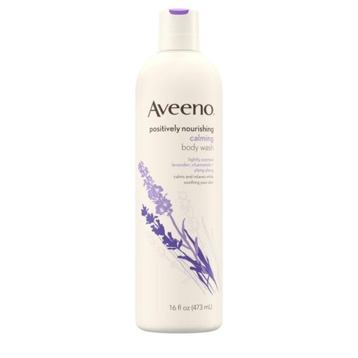 美國 Aveeno Positively Nourishing® 鎮靜沐浴露 薰衣草香味 473ml