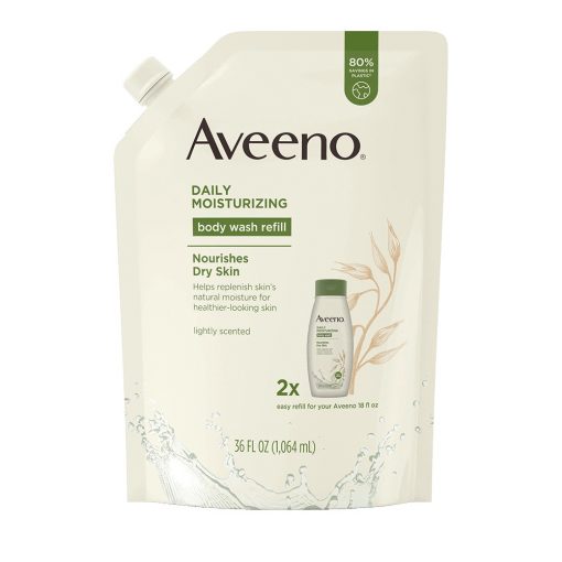 美國 Aveeno 每日保濕沐浴露補充裝