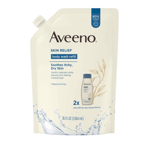 美國 Aveeno 舒緩沐浴露補充裝