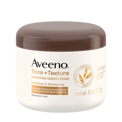 美國 Aveeno 亮澤淡紋溫和晚霜