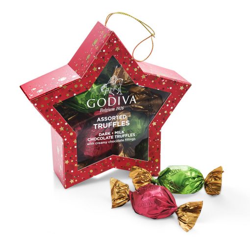 [季節限定]美國 GODIVA 松露朱古力星星