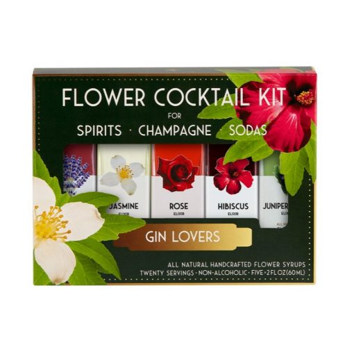[訂]美國Floral Elixir手作鮮花糖漿(不含酒精) - 琴酒套裝
