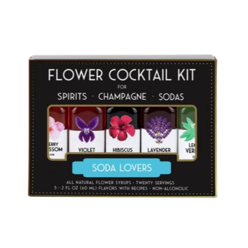 [訂]美國Floral Elixir手作鮮花糖漿(不含酒精) - 梳打套裝