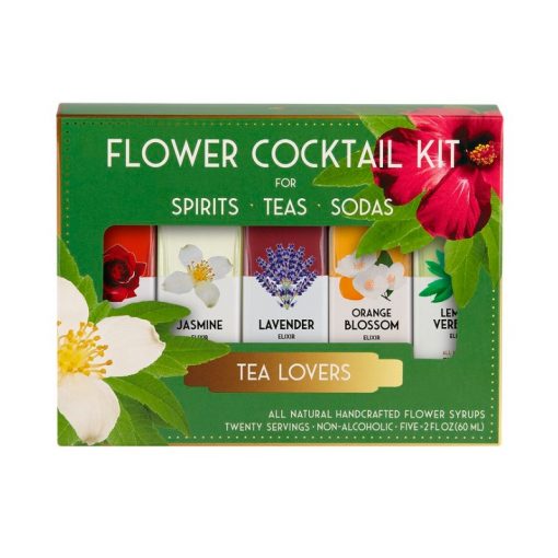 [訂]美國Floral Elixir手作鮮花糖漿(不含酒精) - 茶香套裝