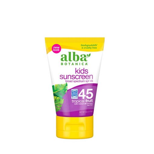 [訂]Alba Botanica SPF45 兒童防曬乳液 熱帶水果味