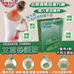 泰國 Natural Detox 艾草舒緩貼