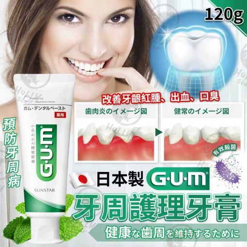 日本製GUM藥用牙周護理牙膏120g
