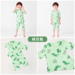 韓國Mellisse 輕薄透氣7分袖兒童家居服 - Image 6