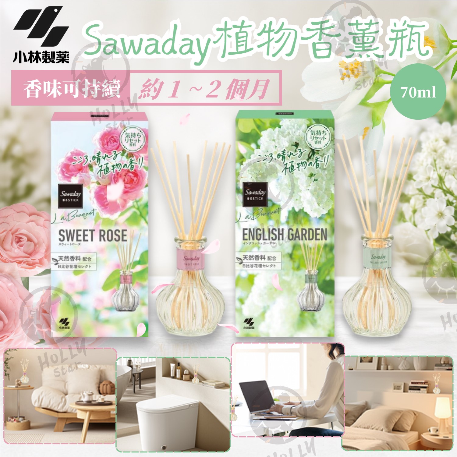 日本製Sawaday室內植物香薰瓶